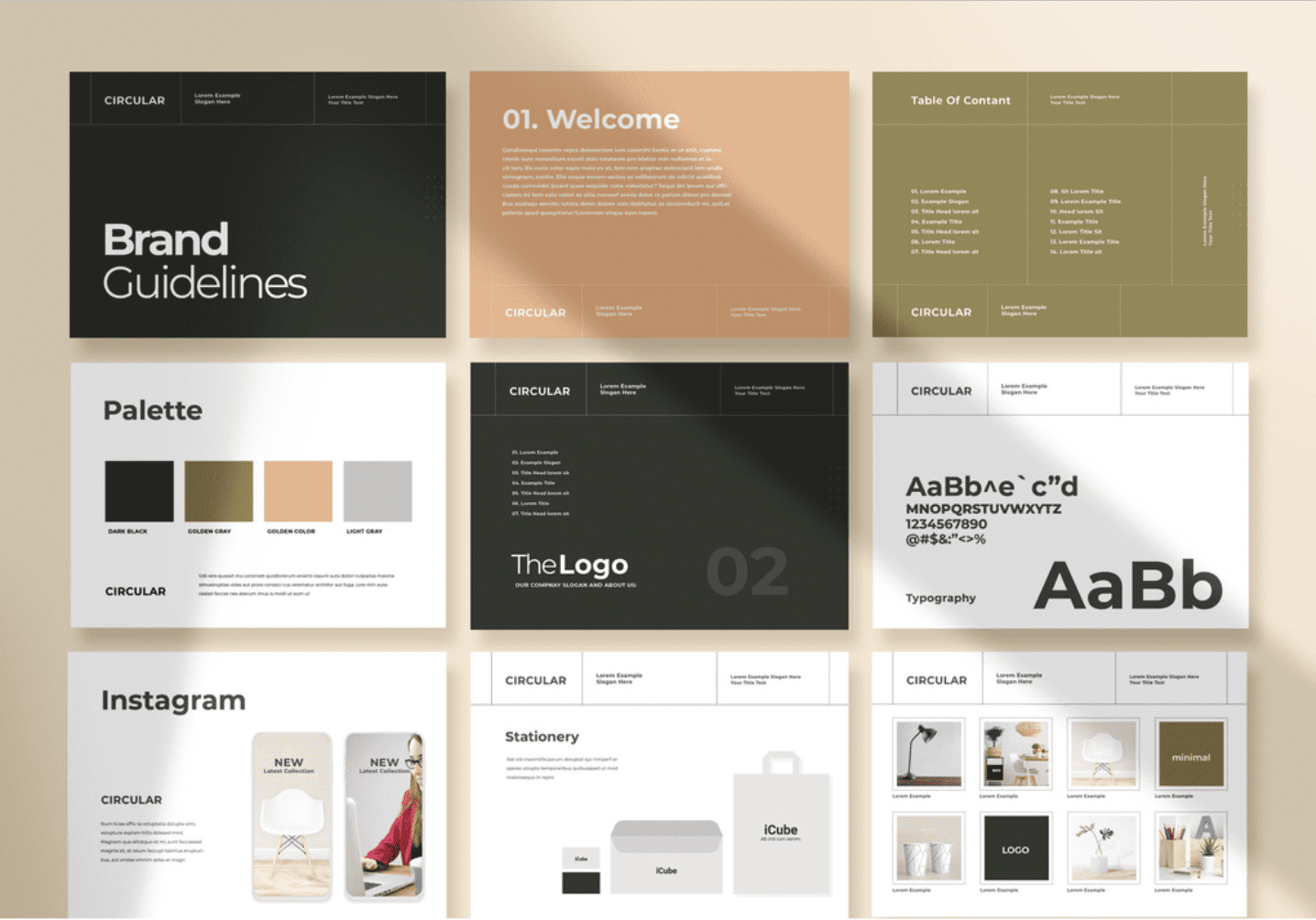 Brand identity and logo design services by WSS Web