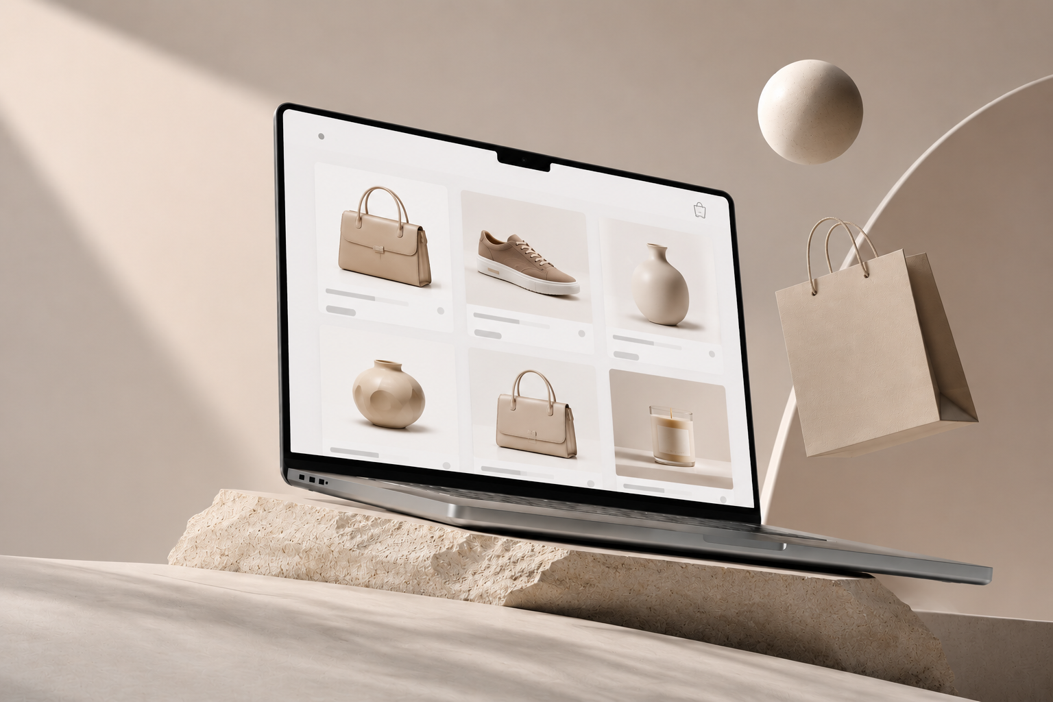 Professional e-commerce website design by WSS Web